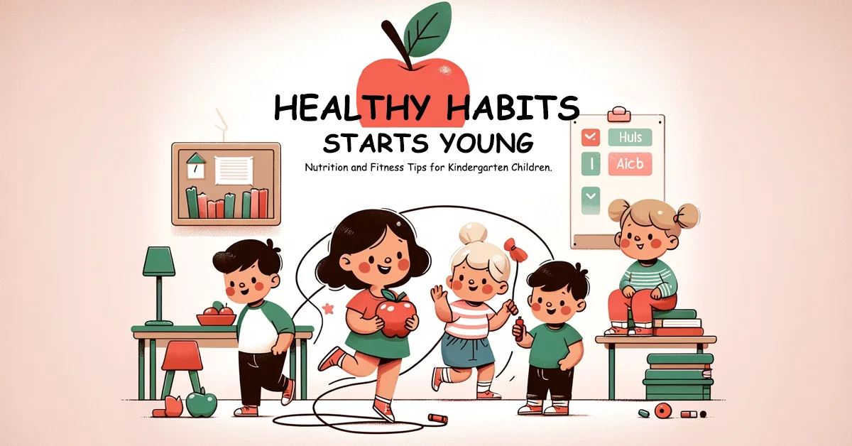 Healthy Habits Start Young: Nutrition and Fitness Tips for Kindergarten Children 