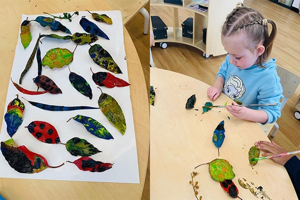 Some creative fun at our pakenham centre!